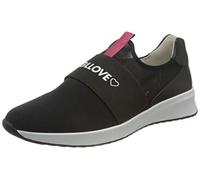 HÖGL Femme Chaussons d'amour Mocassin, Noir, 41 EU