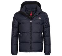 Höhenhorn Bristen Veste d'hiver doublée en duvet pour homme, bleu foncé, XXXL