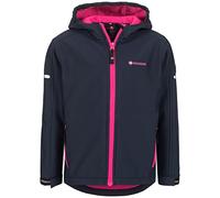 Höhenhorn Cledo - Veste softshell pour enfant - Veste de transition - Coupe-vent, imperméable et respirante, Navy/Pink, 6 ans