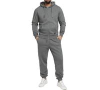 Höhenhorn Cozalp Ensemble de jogging pour homme - Costume de sport et vêtement d'intérieur, gris foncé, S