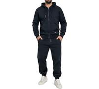 Höhenhorn Ensemble de jogging pour homme Cozalp - Costume de sport et vêtement d'intérieur, bleu foncé, XXL