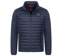 Höhenhorn Kaprun Veste hybride matelassée Softshell pour homme, bleu foncé, S