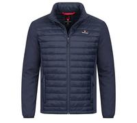 HÖHENHORN Kaprun - Veste hybride pour homme, matelassée, softshell, bleu foncé, XXXL