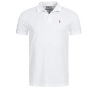 Höhenhorn Polo Pays de Galles pour homme - Coupe droite - En coton confortable - De qualité supérieure - Élégant et tendance, Blanc., XXXL