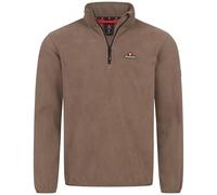 Höhenhorn Skyja Pull en polaire à demi-fermeture Éclair pour homme, marron, 4XL