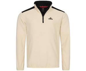 Höhenhorn Skyja Pull en polaire pour homme avec demi-fermeture éclair, beige, 5XL