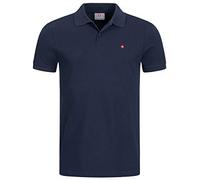 Höhenhorn Waliss Polo Shirt Homme Regular Fit Polo en Coton Confortable Haute Qualité Élégant Moderne, bleu foncé, XL