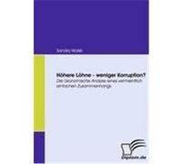 Höhere Löhne - weniger Korruption? Wolski, Sandra (Auteur)