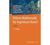 Höhere Mathematik Für Ingenieure Band I