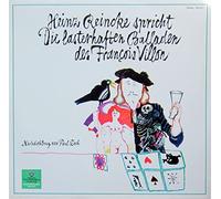 Hoelderlin - Heinz Reincke spricht: Die lasterhaften Balladen des Francois Villon