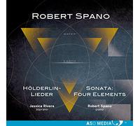 Robert Spano – Hölderlin-Lieder & Sonata: Four Elements – CD – NAXOS