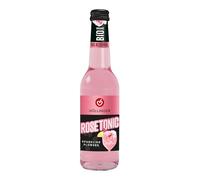 Höllinger Bio Rose Tonic Spritz Sans Alcool, Boisson Pétillante aux Fleurs, Bouteille en Verre, Pack de 12 x 330ml, Végétalien