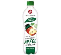 HÖLLINGER Spritzer de Pomme Steirischer Naturtrüb, Boisson Pétillante Sans Sucre Ajouté, Végétalien, 500ml (Lot de 6)