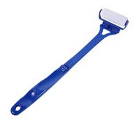 Hoement 1 ensemble d'applicateurs de lotion à long manche : applicateur de crème solaire pour le avec rouleau de rechange pliable - Application de lotion autobronzante, bain, gel