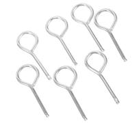 Hoement 10 Pièces Goupilles de Verrouillage Extincteur Fer Accessoires de Sécurité pour Équipement Incendie Kit de Remplacement pour Maison Bureau et Véhicule
