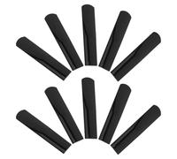 Hoement 10 Pièces Lot de 10 Anches en Résine Plastique pour Saxophone Alto Force 2,5, Accessoires pour Saxophonistes Débutants et Étudiants, Pièces de Rechange Résistantes à L’humidité,