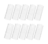 Hoement 10 pièces Ouvre-ampoules Transparent avec Manchon Protecteur Antidérapant Décapsuleur Polyvalent Casse-ampoules Résistant pour Usage Domestique et Professionnel