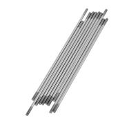 Hoement 10 pièces Tige de Liaison Métallique pour Modèles de Bateaux Tige de Poussée à Filetage Double Accessoire Miniature pour Avions Rc et Bateaux Installation Facile et Polyvalente