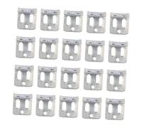 Hoement 100 pièces Lot de Clips à Ressort pour Rembourrage de Canapé Accessoires de Réparation et Antirouille pour Meubles à Ressorts