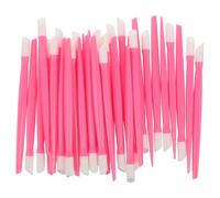Hoement 100 Pièces Stylo à Ongles Multifonction Embout en Caoutchouc Portable en Pp pour Manucure Professionnelle et Sessions DIY au Salon Domicile
