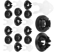 Hoement 10ensembles Lot de Clips de Support de Capot Moteur Plastique Accessoires Auto pour Tige de Support de Capot Fixation Robuste et Facile à Installer Compatible avec Honda