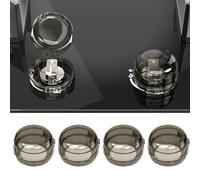 Hoement 12pièces Couvre- De Sécurité Pour Boutons De Cuisinière à Garçon Fille Gardez Garçon Fille Sécurité Accessoires De Accidents