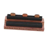 Hoement 1ensemble Porte-Pick pour Guitare avec Rangement Pratique Et Médiators pour Concerts Déplacements