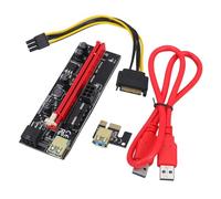 Hoement 1ensemble Set De Riser Pcie pour Gpu Externe Adaptateur De Carte Graphique Alimentation pour Ordinateur Portable Et Accessoires De Jeu