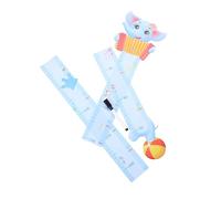 Hoement 1ensemble Sticker Mural De Mesure De Croissance Pour Garçon Fille Toise Autocollante Décorative Avec Animaux Pour Chambre Garçon Fille Suivi Souvenirs Enfance