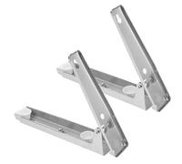 Hoement 1paire Support Acier Pour - Étagère Rétractable De Cuisine Pour De Place Installation Facile Pour Optimiser Espace De Rangement