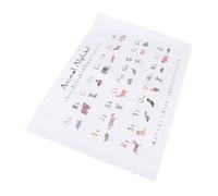 Hoement 1pièce Alphabet Suspendu Décoration Murale Éducative Pour Garçon Fille Avec Motifs Colorés Et Cartoons Pour Chambre Garçon Fille Et Éveil Cognitif Abécédaire Pratique Pour