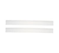 Hoement 2 pièces Bande Étanchéité Silicone Alimentaire pour Cuisinière à Gaz Joint Anti-éclaboussures Résistant Chaleur Couvre-fente Flexible pour Espaces Entre Plaque de Cuisson et Plan