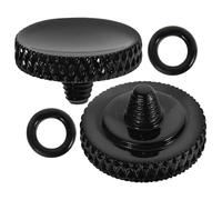 Hoement 2 pièces Bouton Déclencheur Appareil Photo Doux Remplacement à Vis Pack Réduit Les Vibrations Installation Facile Compatible Multimarques