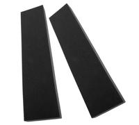 Hoement 2 Pièces Coussinets D'insonorisation pour Pneus Voiture en Mousse Noire, du Bruit et Isolation Thermique pour Passages de Roue en Conditions Extrêmes