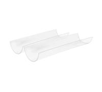 Hoement 2 Pièces Moule à Gâteau Roulé U Acrylique Outil de Précision Facile à Utiliser pour Modeler Support Polyvalent pour Pâtissiers Amateurs et
