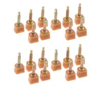 Hoement 20 Pièces Kit de Réparation de Talons pour Femmes Embouts Universels en Tpu Beige, Design Compact et Adapté Restauration de Chaussures à Talons Hauts