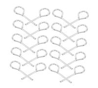 Hoement 20 pièces Lot de Goupilles de Sécurité pour Extincteurs Assortiment de Goupilles de Verrouillage Légères et Compatibles Kit de Remplacement Pratique pour Intervention Rapide et