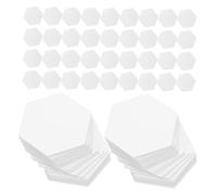 Hoement 200 Pièces Hexagon Quilting Templates Set English Paper Piecing Stencils For Precise Sewing And Patchwork Crafts DIY Quilting Tools For Beginners And Experts