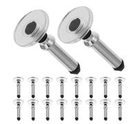 Hoement 20pièces Embouts de Stylet Silicone Transparent Pointes Rondes Rotatives pour Écrans Tactiles Recharges de Remplacement pour Stylet Capacitif Adaptées Tablettes et Téléphones