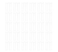 Hoement 2paquets Double Bouchon Caoutchouc pour Lunettes sans Monture Manchons de Branche Plastique Kit de Réparation Professionnel pour Fixation et Serrage des Verres Accessoires