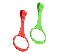 Hoement 2pièces Anneaux Éveil Lot pour Parc Garçon Fille avec Poignées Sûres pour Aider Garçon Fille à Tenir Debout Accessoires pour Berceau Intérieur