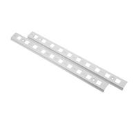Hoement 2pièces Barre de Support Étagère Acier Inoxydable pour Congélateur Rail de Soutien Robuste pour Réfrigérateur Commercial et Armoire Froide