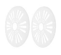 Hoement 2pièces Couvre-cap De Séchage Pour Lave-linge De Accessoire De Remplacement Plastique Pour Performance Optimale Ajustement Parfait Compatible Plupart Des Marques De Machines à