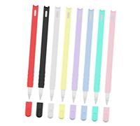 Hoement 2pièces Étui Silicone Forme De Tête De Chat pour Stylet Deuxième Génération Coque De Protection Douce Et Ajustée pour Stylet Rose Et Bleu Vert Menthe Compatible avec Mine Pencil Ho