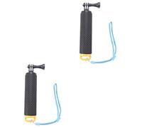 Hoement 2pièces Flottant pour Caméra Poignée Flottante Jaune Accessoire De Plongée Capture avec Sangle Ajustable Flotte avec Plusieurs Appareils