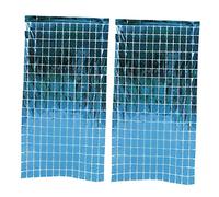 Hoement 2pièces Rideaux Franges Tinsel pour Décoration De Fête Mariage Et Anniversaire Accessoires Muraux Élégants pour Créer Une Atmosphère Festive