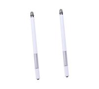Hoement 2pièces Stylet Disc Tactile pour Écrans Capacitif Stylo De Dessin De Notes pour Téléphones Et Pc Blanc