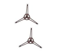 Hoement 2pièces Support De Plateau Tournant Pour - à Bras Base De Guide De Rotation Accessoire Pratique Et Compatible Plupart Plateaux -