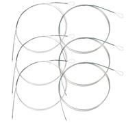 Hoement 3 Paires de Cordes Métalliques pour Erhu Kit de Cordes Interchangeables pour Erhu Accès Suires pour Instruments de Musique D'erhu Robustes et Solide Tension Standard pour Concert