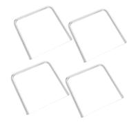 Hoement 4 Pièces Coupe-beurre et Fromage Acier Inoxydable Trancheur à Fil Manuel pour Tranches Fines et Uniformes Outil Polyvalent pour Foie Gras Beurre et Fromage Bloc Lot